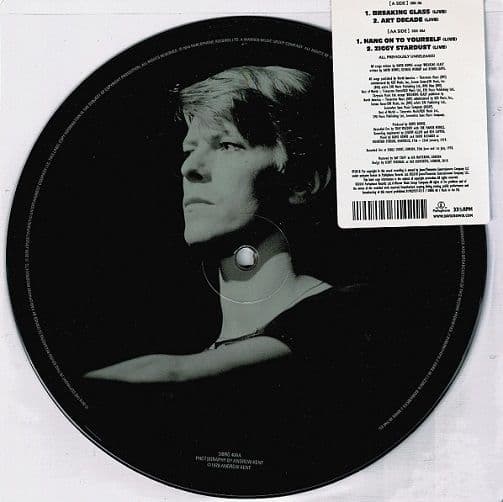 DAVID BOWIE Breaking Glass EP Vinyl Record 7 Inch Parlophone 2018